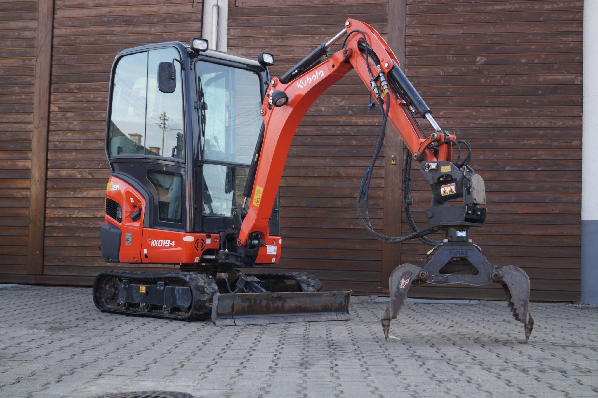 Kubota Bagger KX 0194 1,9t mit Powertilt und Multifunktionsgreifer